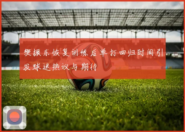 樊振东恢复训练后单打回归时间引发球迷热议与期待